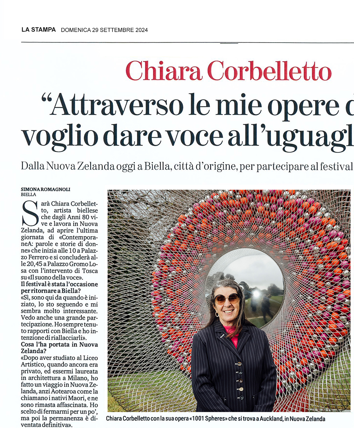 La Stampa, 2024